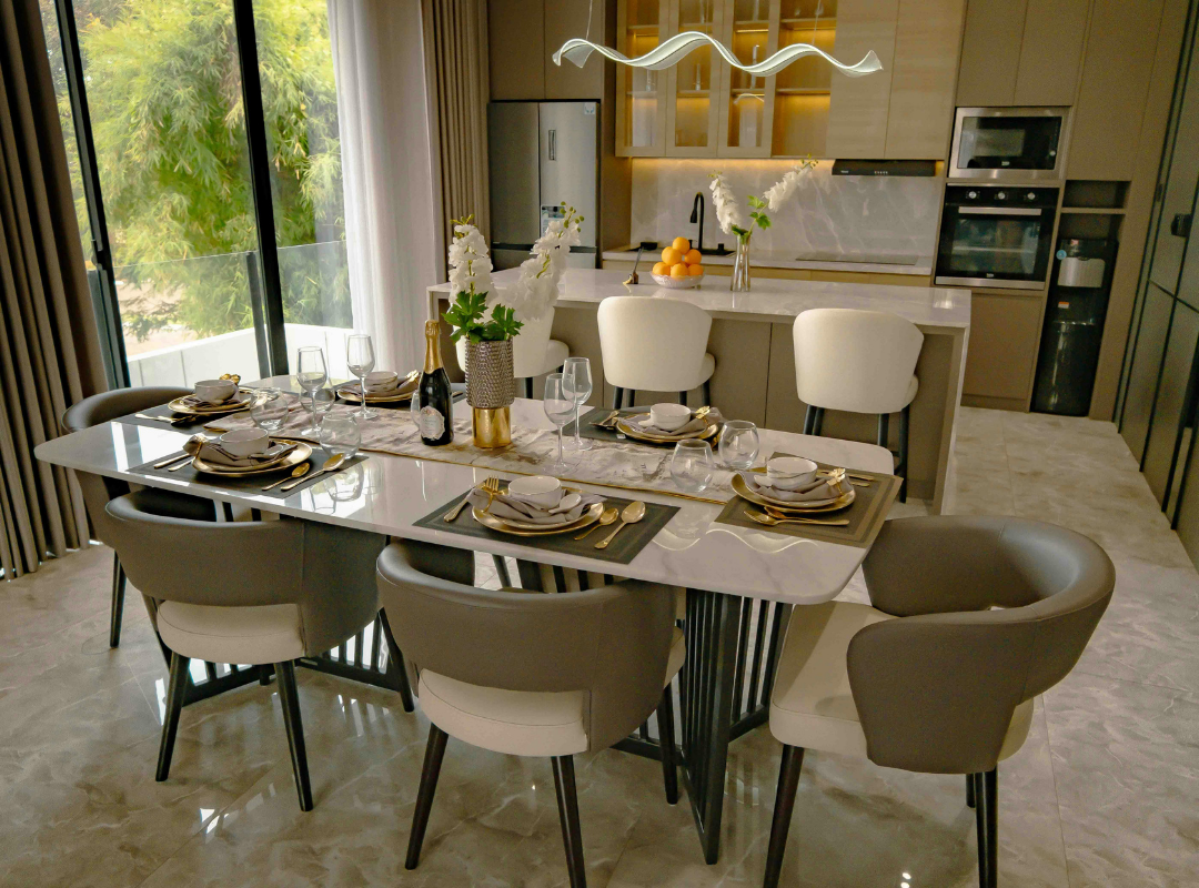 Comedor decorado